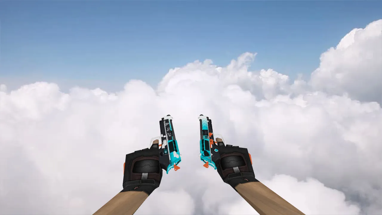 Модель Dual Berettas Trigger Happy для CS 1.6 - скриншот 2