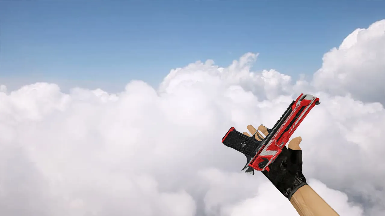 Модель «Deagle Код красный» для CS 1.6 — высокое качество и точность - скриншот 1