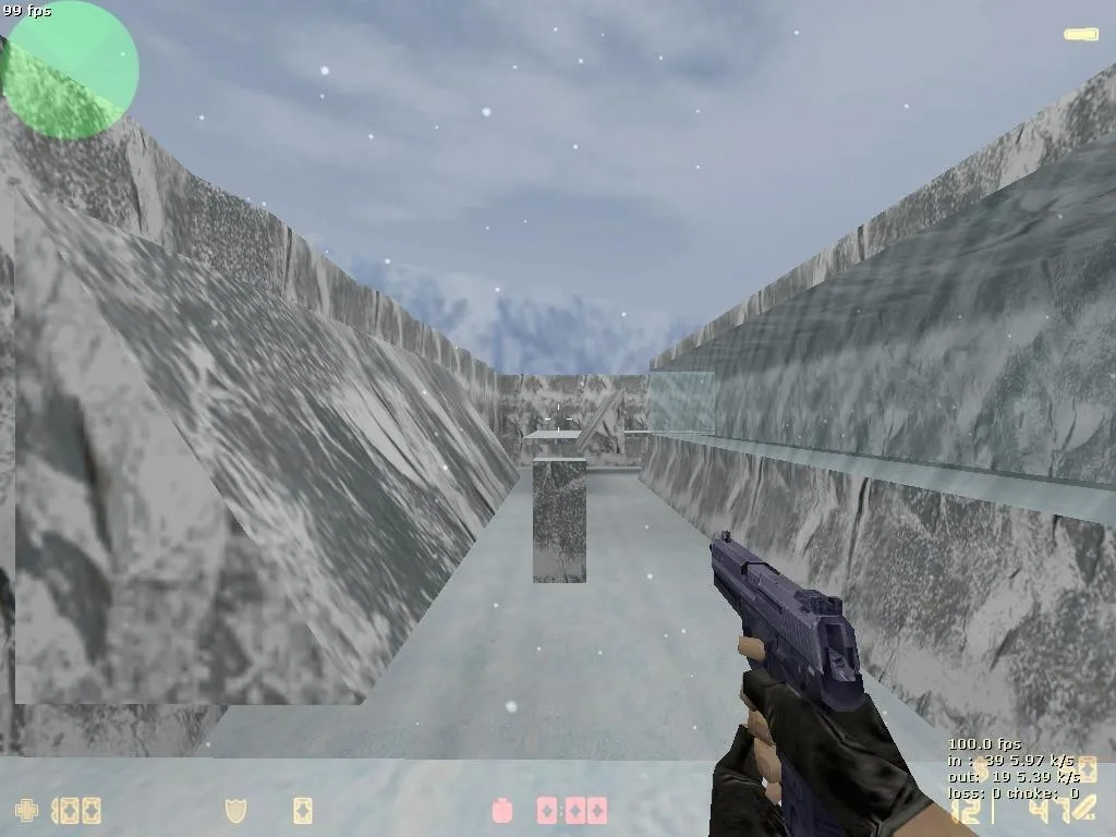 deathrun_gb_winter_final4 для CS 1.6: зимняя deathrun карта, баланс сторон, точки, .nav и оптимизация - скриншот 2