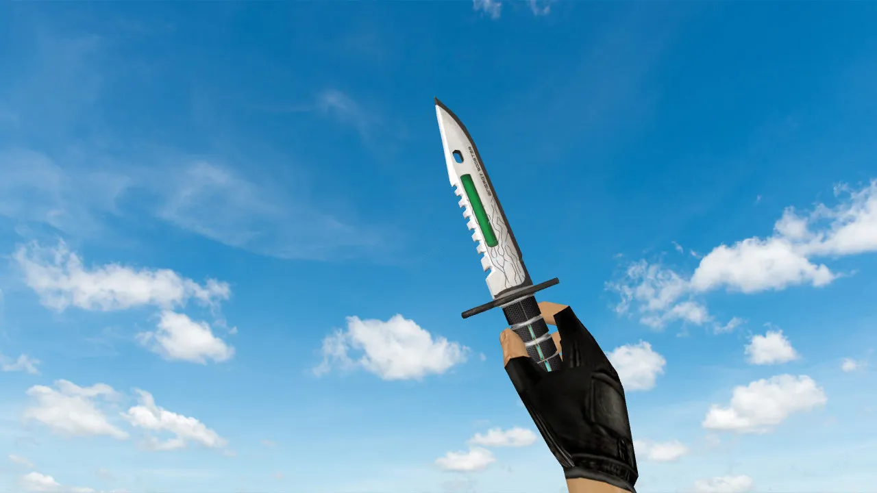 Модель ножа M9 Bayonet Galant v_ w_ p_ для CS 1.6: звуки, анимация осмотра, текстуры и настройка - скриншот 2