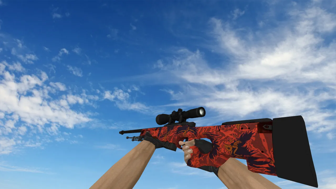 Модель AWP «Ворон» для CS 1.6 - Скачай и Играй - скриншот 1