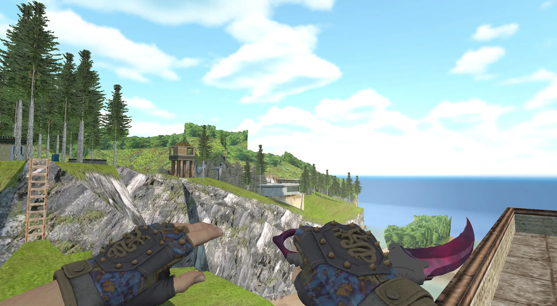 Пак моделей оружия Hydra Gloves | Case Hardened Pack для CS 1.6: v_, p_, w_ модели, анимация осмотра, звуки и текстуры - скриншот 6