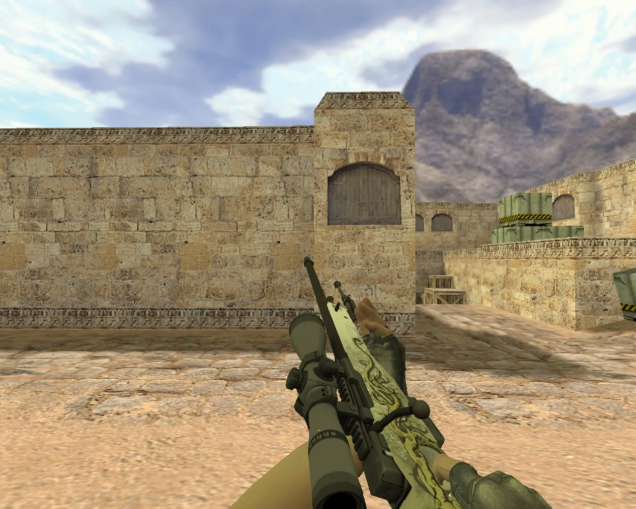Модель AWP Бог червей для CS 1.6 - скриншот 2