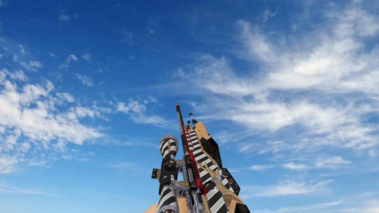 Модель «AWP Faust» для CS 1.6 - Уникальные текстуры и анимация - скриншот 2