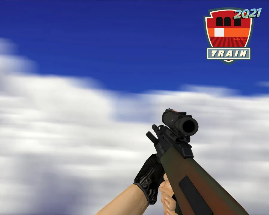 AUG | Янтарный градиент (Amber Fade) для CS 1.6 - Модели Оружия - скриншот 3