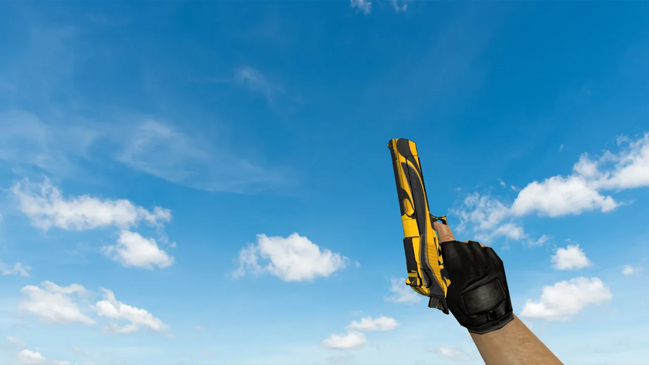 Модель «Deagle Желтый жакет» для CS 1.6 - Качественная замена - скриншот 2
