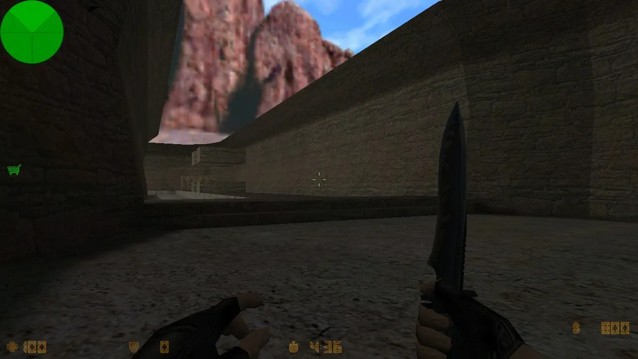 deathrun_f0rbots для CS 1.6: deathrun-карта, раунды, точки, .nav для ботов и оптимизация - скриншот 1