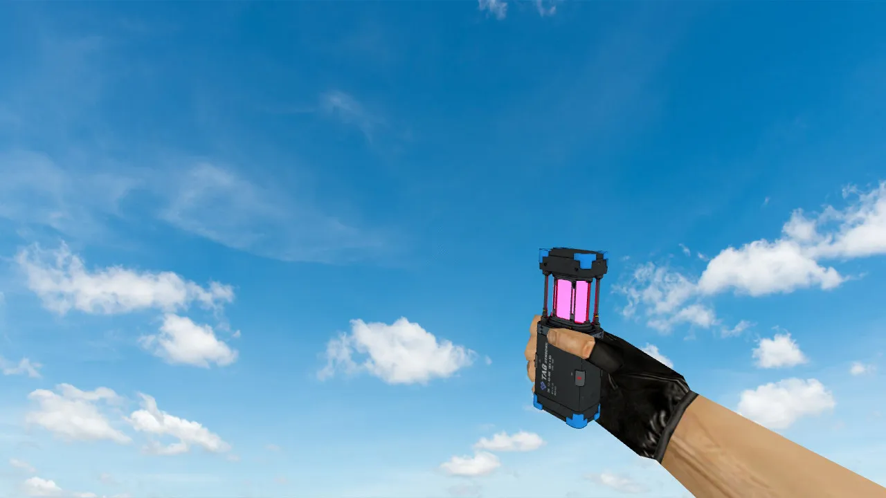 Модель «Sonar Grenade» (v_ / p_ / w_) для CS 1.6: звуки, анимация осмотра, качество текстур - скриншот 1