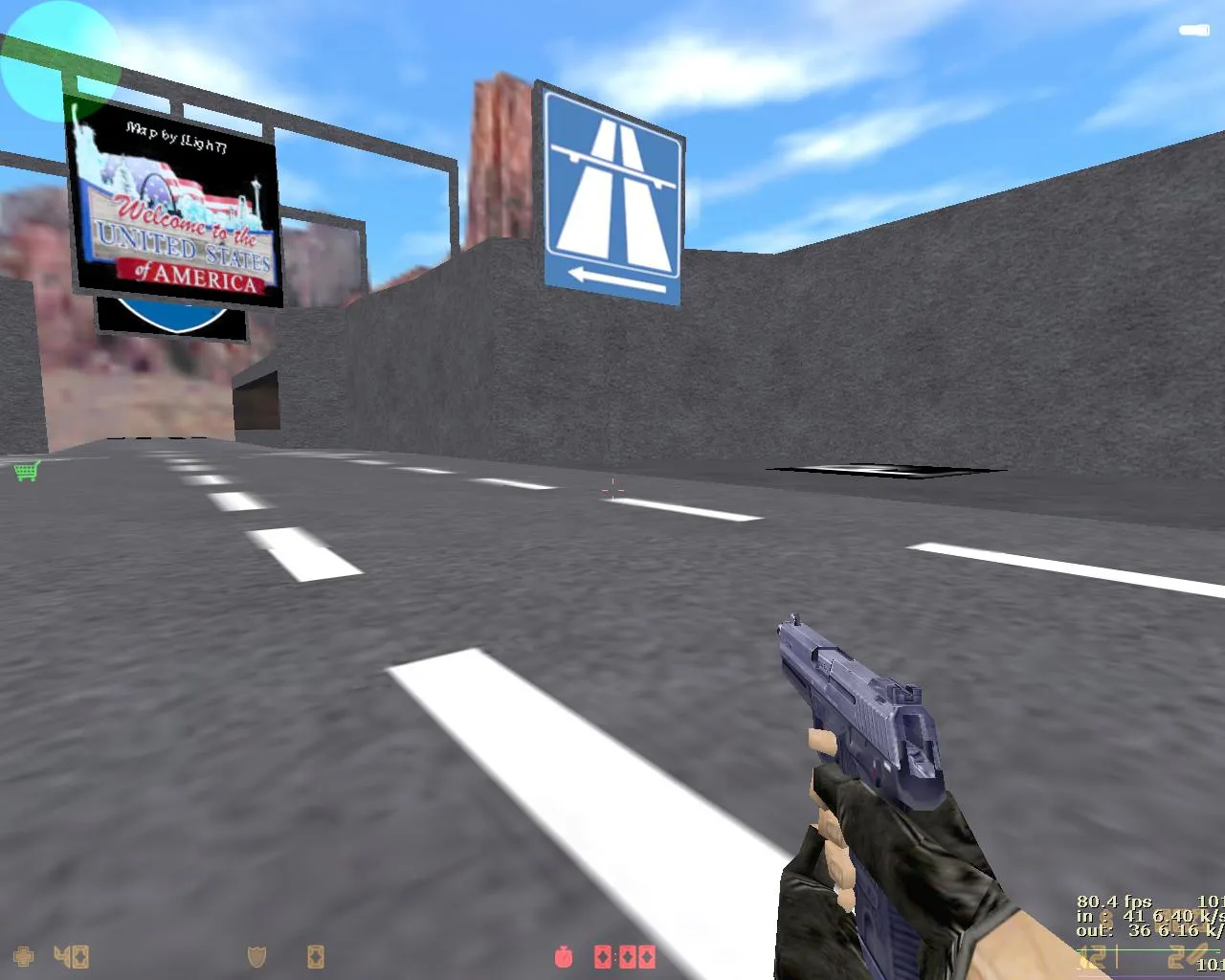deathrun_highroad для CS 1.6: точки, боты .nav, баланс сторон и настройка сервера - скриншот 1