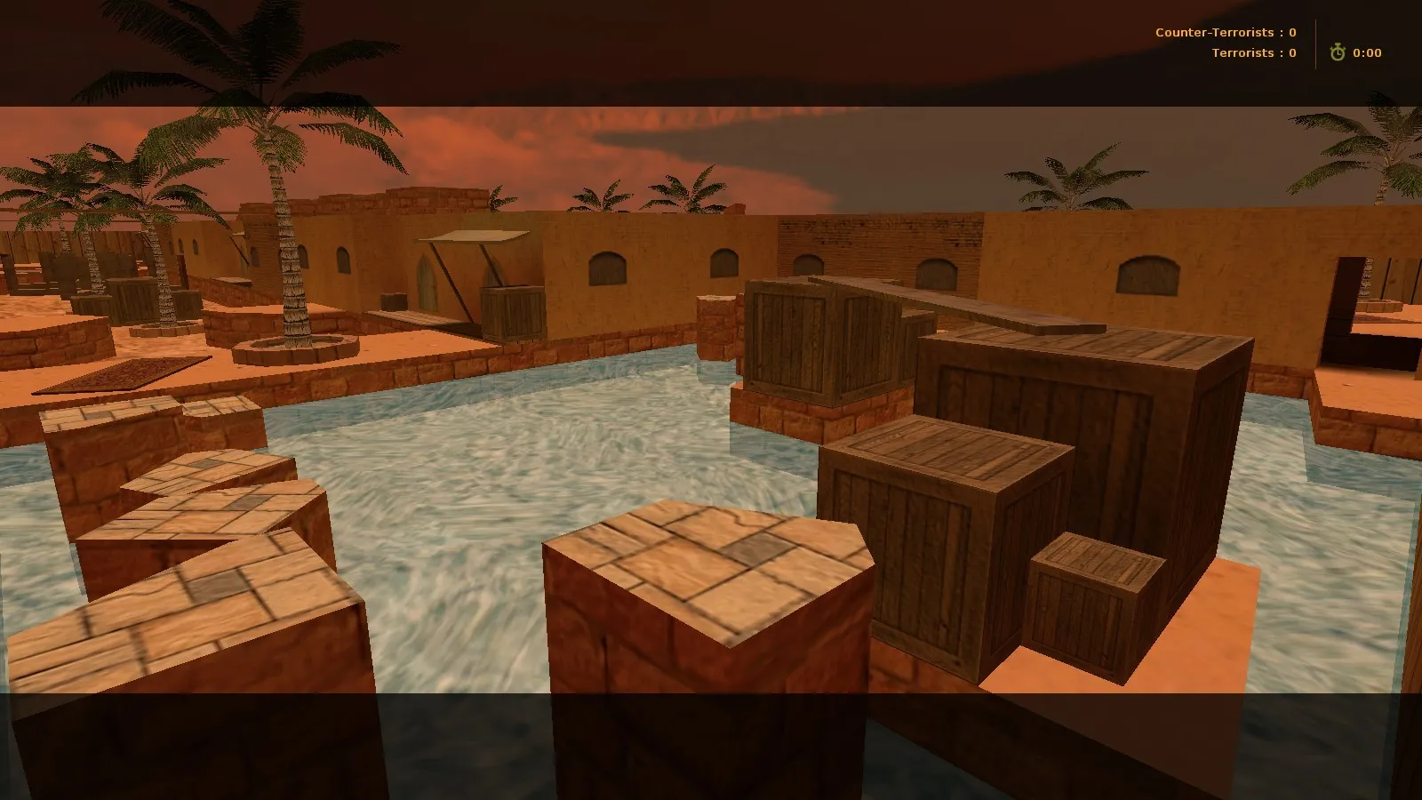 deathrun_atacama для CS 1.6: deathrun-карта, ловушки, маршруты за терр/контры, .nav и оптимизация - скриншот 1