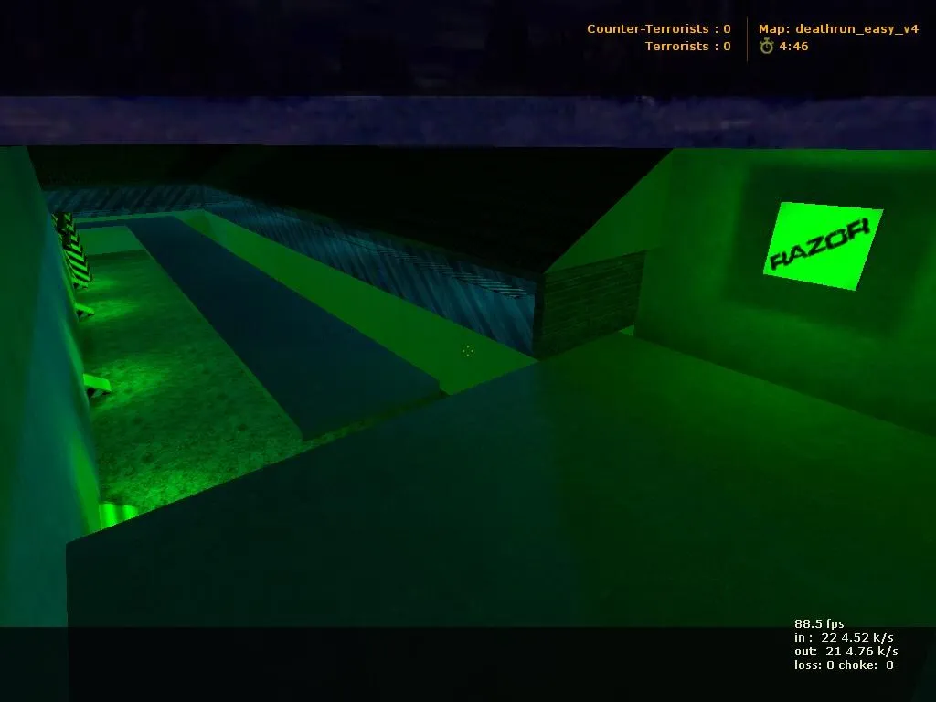 deathrun_easy_v4 для CS 1.6: точки, боты по .nav, оптимизация карты и запуск без подмен - скриншот 5