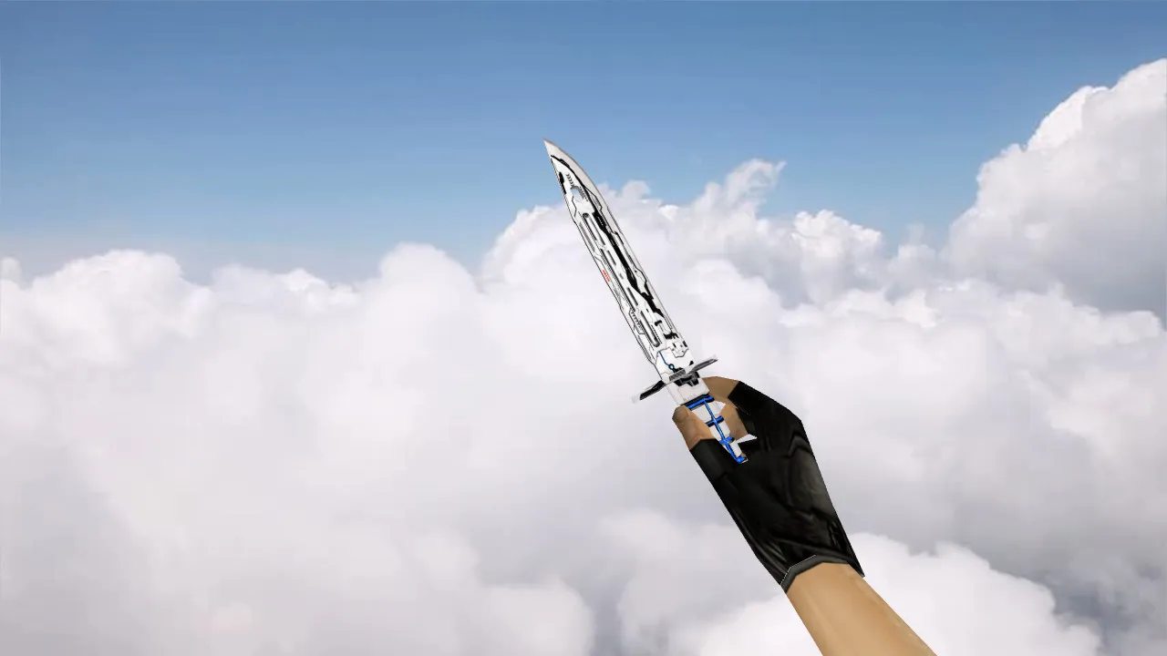 Модель «Bayonet Astro» v_ и p_ для CS 1.6: звуки, анимация осмотра, текстуры, установка без ошибок - скриншот 2