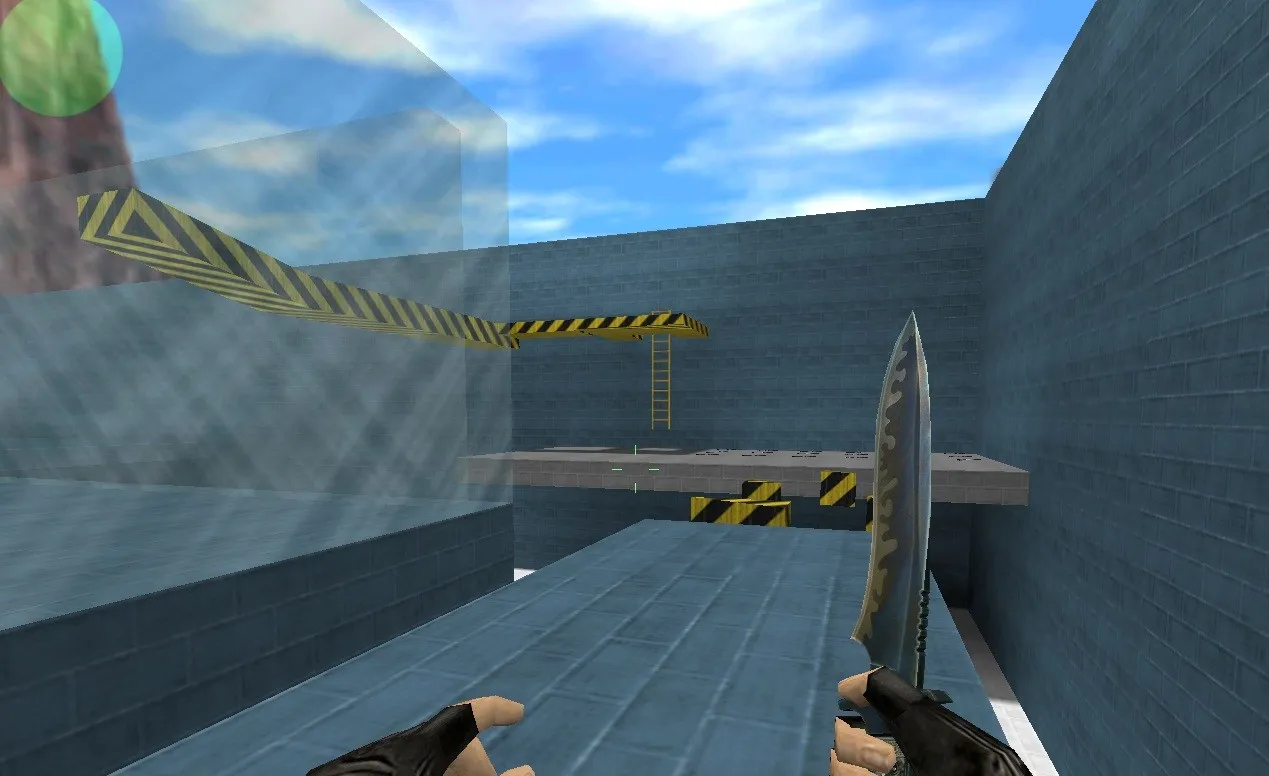 deathrun_govno для CS 1.6: карта deathrun для сервера, роли террористов и контров, .nav, баланс и оптимизация - скриншот 2