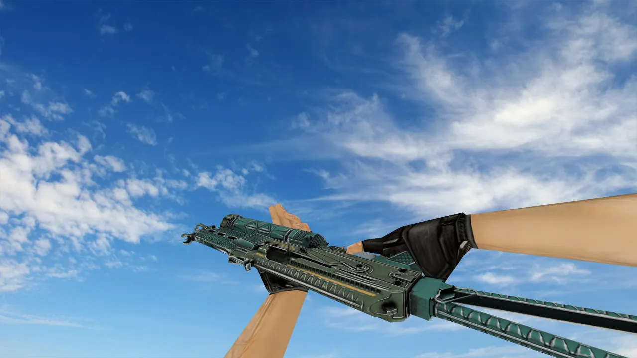 Скин «PP-19 Bizon Space Module» для CS 1.6 — неповторимая модель - скриншот 2