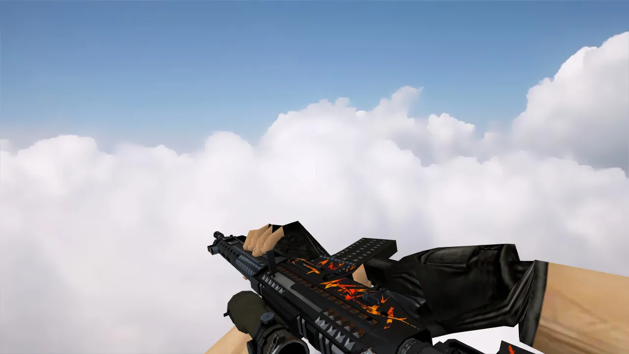 SG 553 | Тяжёлый метал (Heavy Metal) для CS 1.6 - скриншот 2