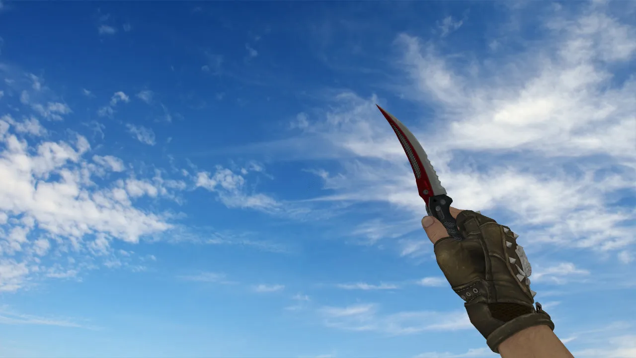 Складной нож «Автотроника» (Bloodhound Gloves) для CS 1.6: v_, p_, w_ модели, звуки, анимация осмотра и текстуры - скриншот 2