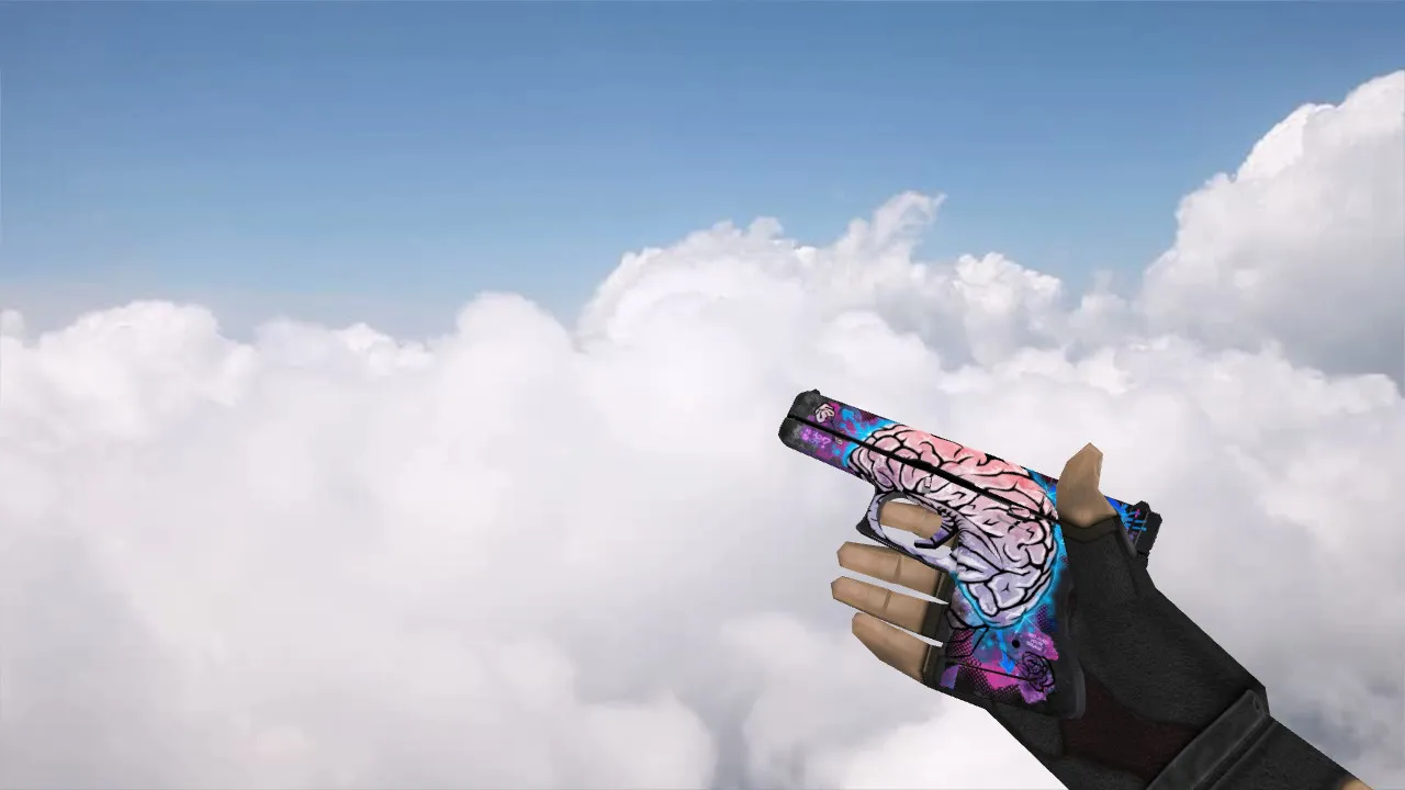 Модель Glock No Brain для CS 1.6 - Качественные текстуры и анимация — скриншот 1