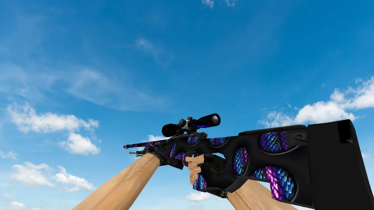 Модель AWP Dragon Eye для CS 1.6 - Замените стандартное оружие - скриншот 1