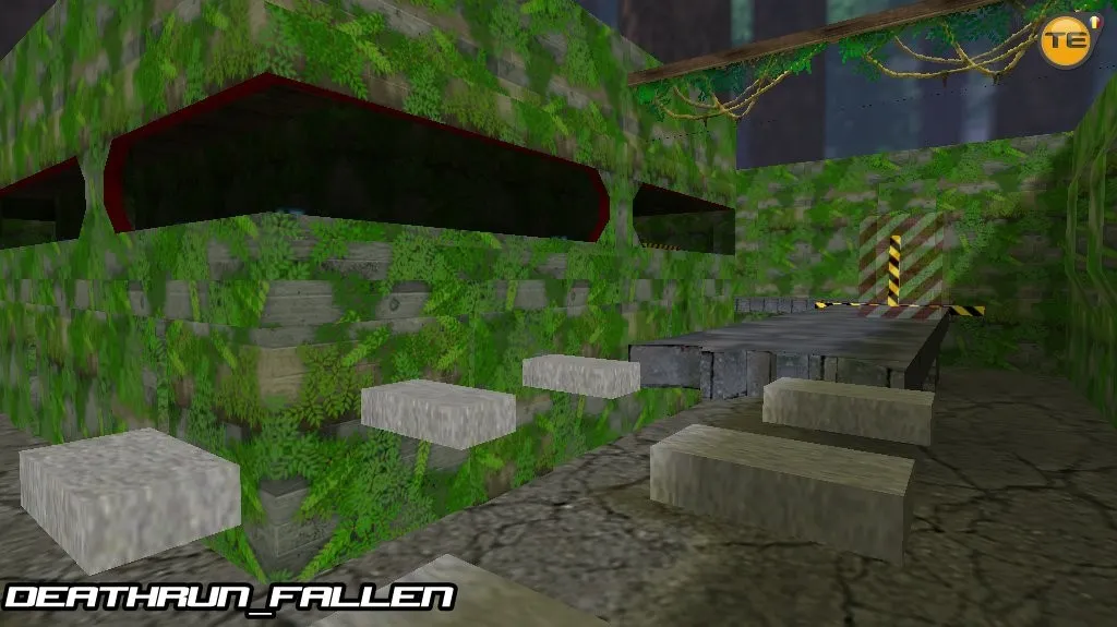 deathrun_fallen для CS 1.6: тактика за Т и КТ, точки, .nav, оптимизация и настройка ботов - скриншот 1