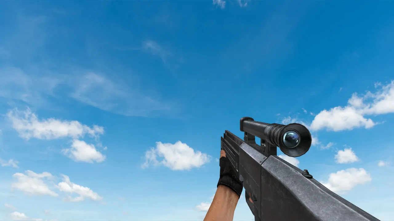 Модель HK G11 Default для Counter-Strike 1.6 - скриншот 1