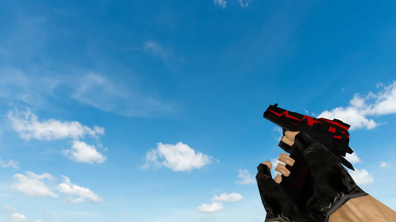 Скин «Default Deagle «Красная линия»» для CS 1.6 - Забирайте прямо сейчас - скриншот 2