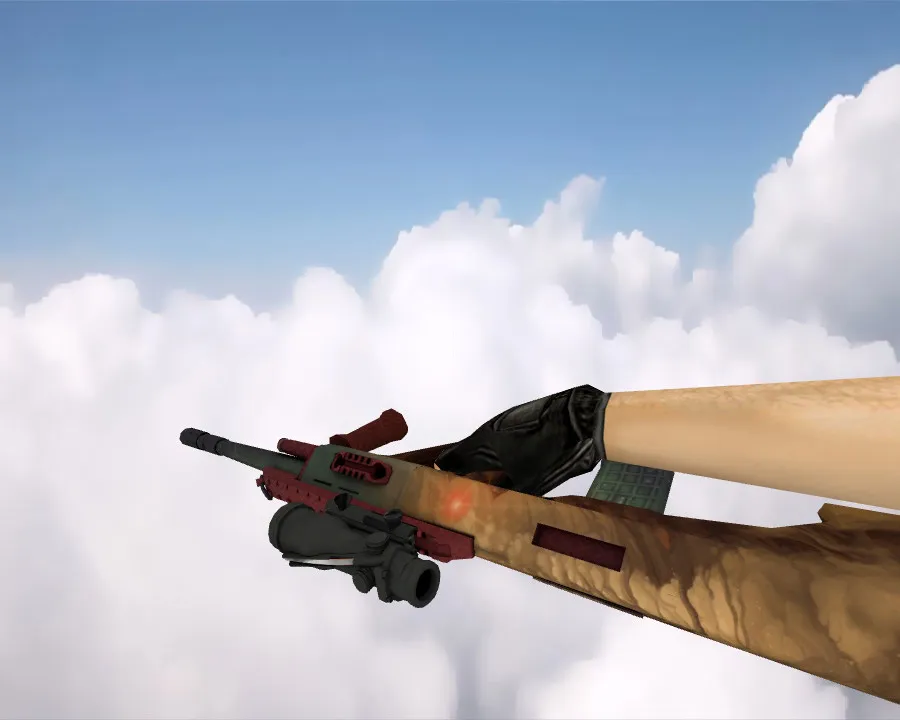 AUG | Песчаная буря (Sand Storm) для CS 1.6 — уникальный скин - скриншот 2