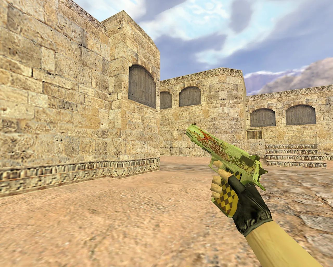 Модель «Deagle Драгон лор» для CS 1.6 – Качество и Четкость - скриншот 4