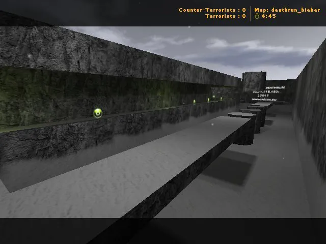 deathrun_bieber для CS 1.6: deathrun-локация с ловушками, анти-читом и .nav для ботов - скриншот 3