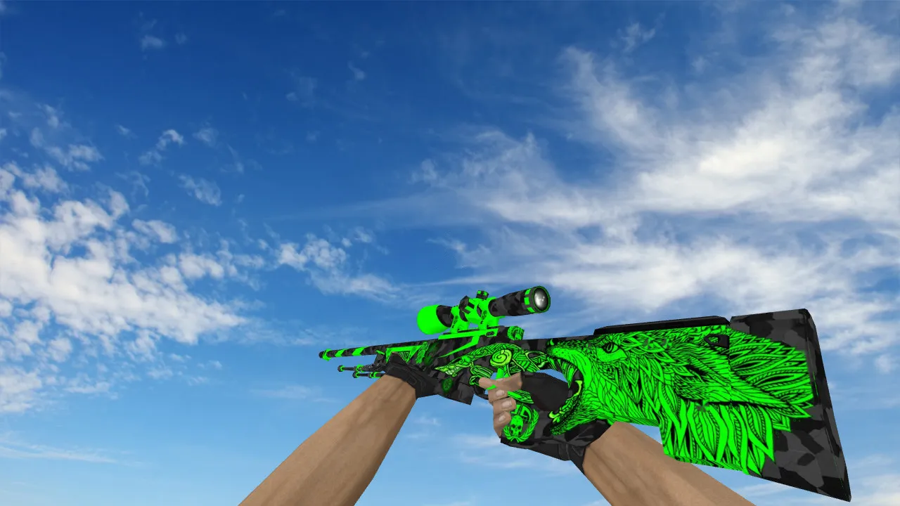 Модель AWP Fenrir для CS 1.6 - Высокое качество и точность - скриншот 1