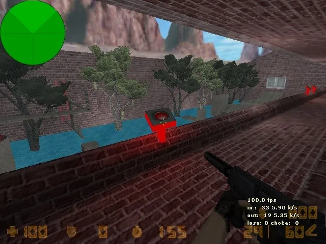 deathrun_homen для CS 1.6 - карта deathrun, баланс сторон, точки, .nav и оптимизация - скриншот 4