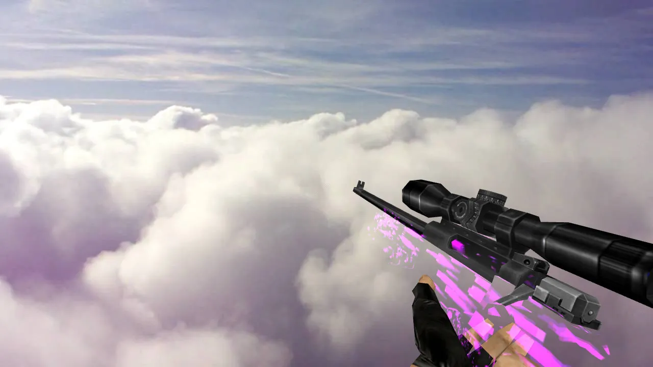 Модель «Default AWP Rave» для CS 1.6 - Качество и Точность - скриншот 2