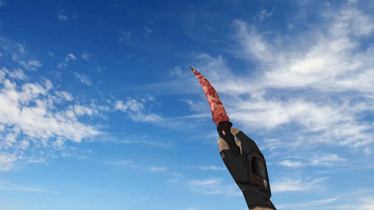 Модель «Flip Knife Aidotu» для CS 1.6: v_ и p_ файлы, звуки, анимация осмотра, качество текстур — скриншот 2