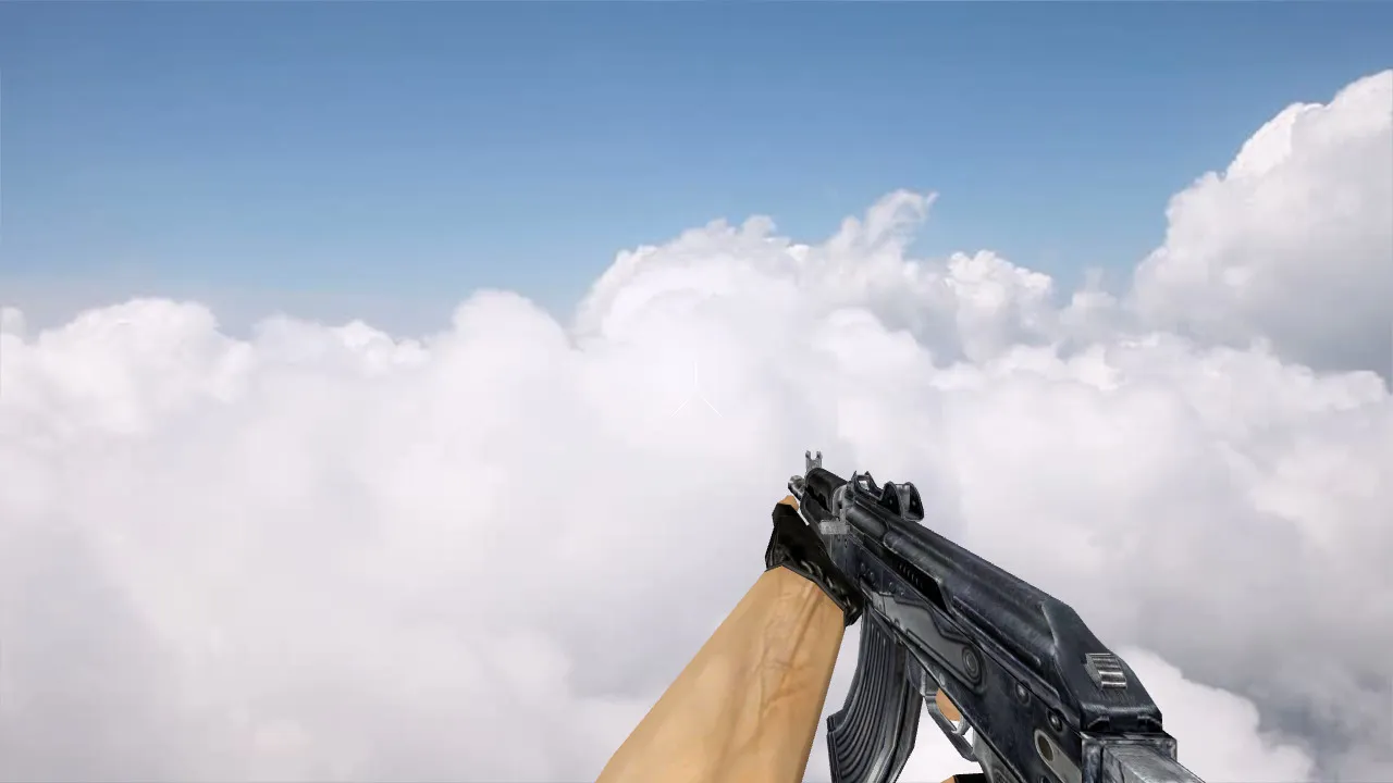 Модель AK-47 Stalker (v_ p_ w_) для CS 1.6: звуки, анимация осмотра, текстуры - скриншот 4