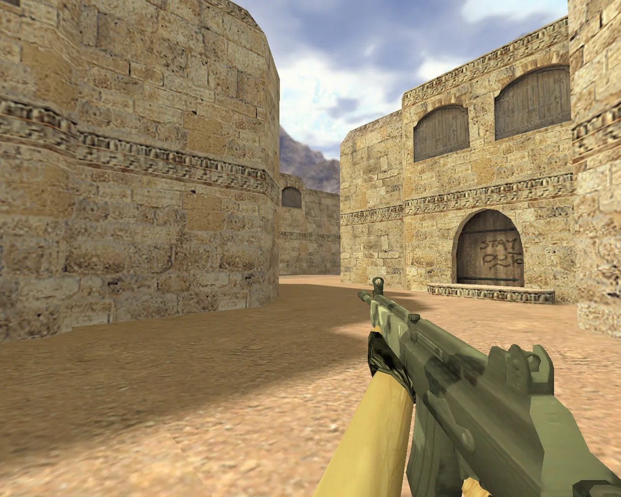 Модель Galil Зимний камуфляж для CS 1.6 - Скачай сейчас - скриншот 1