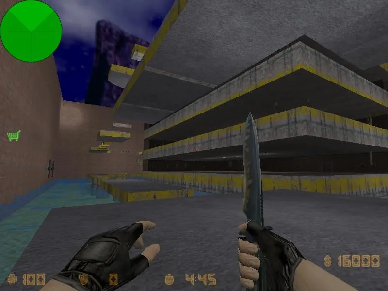 deathrun_form для CS 1.6: карта deathrun с точками, ловушками и поддержкой ботов - скриншот 1