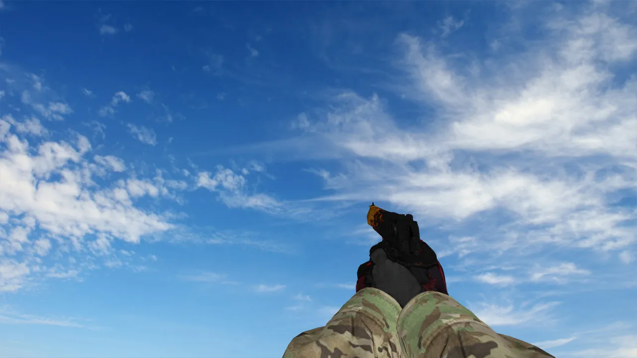 Specialist Gloves Crimson Kimono Pack для CS 1.6: v_, p_ и w_ модели, звуки, анимация осмотра - скриншот 5
