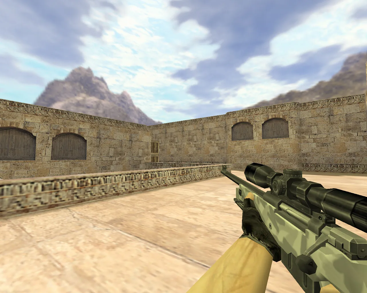 Модель «AWP Зимний камуфляж» для CS 1.6 - скриншот 1