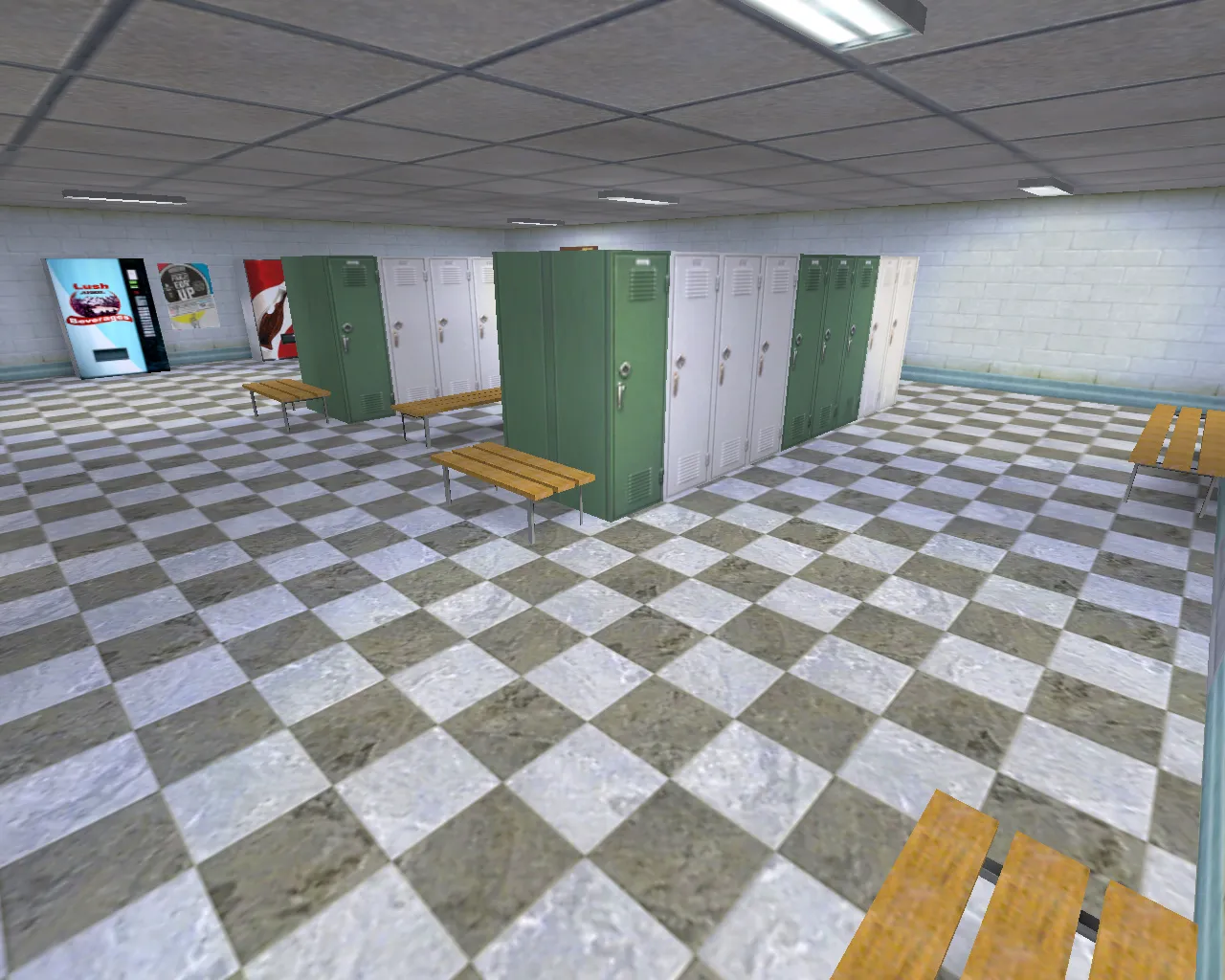 aim_skatepark_csz для CS 1.6: тренировка прицела, точки, боты и раундовые настройки - скриншот 3