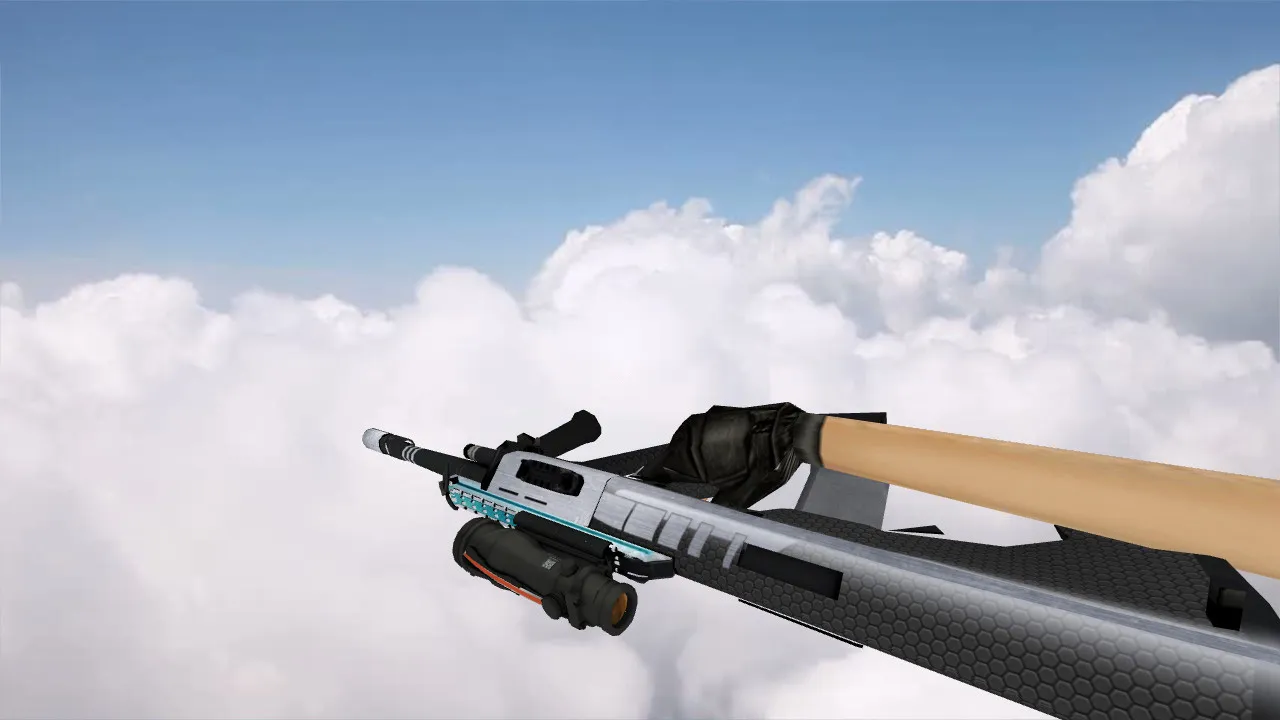Модель AUG Alpha для CS 1.6 - Улучшенный опыт игры - скриншот 2