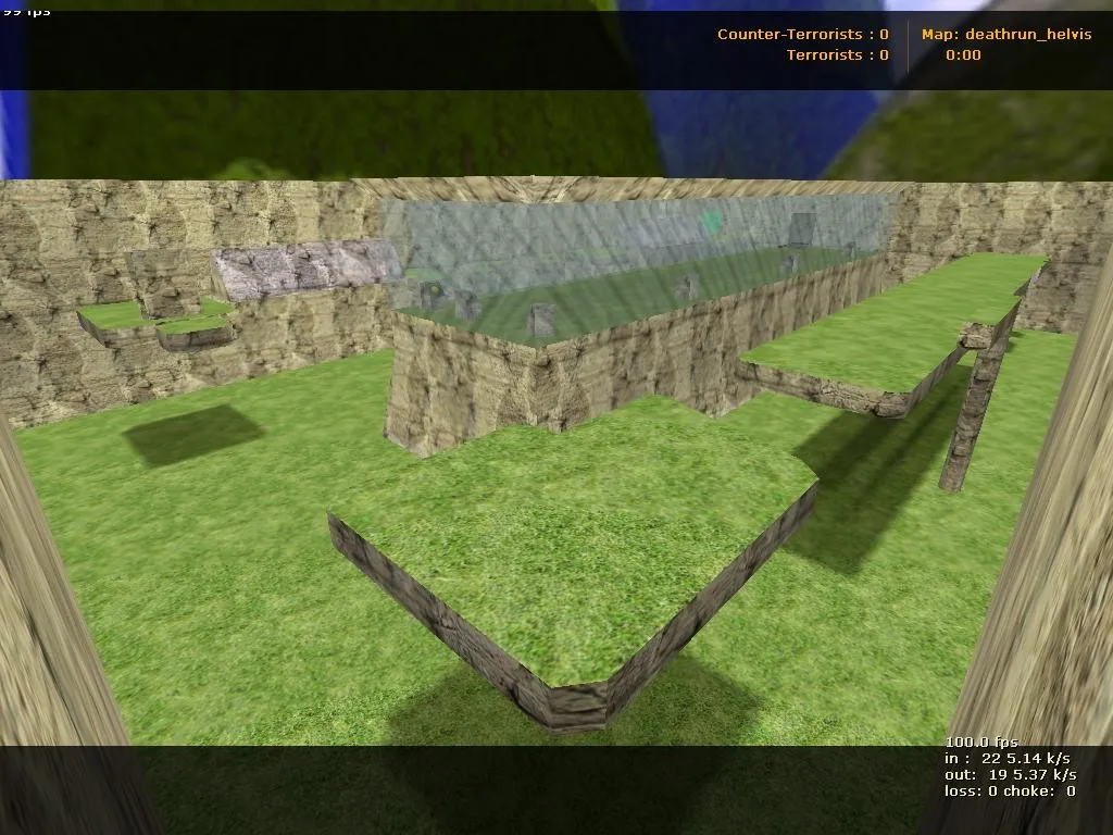deathrun_helvis для CS 1.6: Deathrun-карты, стратегии за CT/T и конфиг для стабильного FPS - скриншот 5