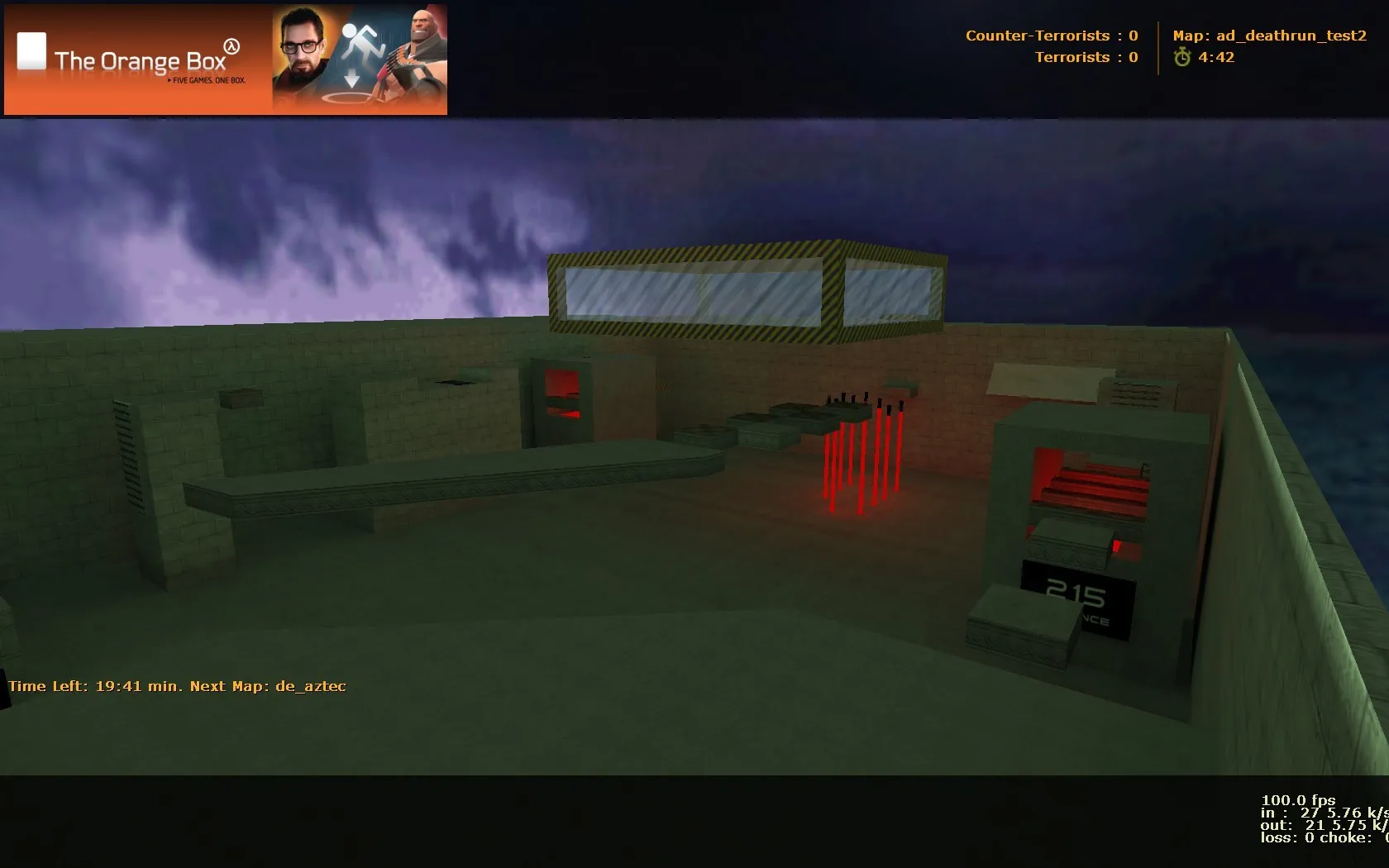 ad_deathrun_rzeznia_easy — deathrun карта для CS 1.6: точки, маршруты, боты и оптимизация — screenshot 2