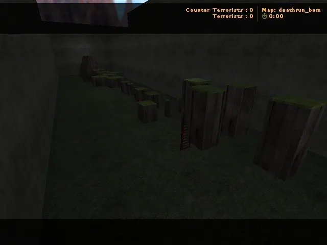 deathrun_bom для CS 1.6: deathrun-карта, роли CT/T, маршруты и ключевые точки раунда - скриншот 2