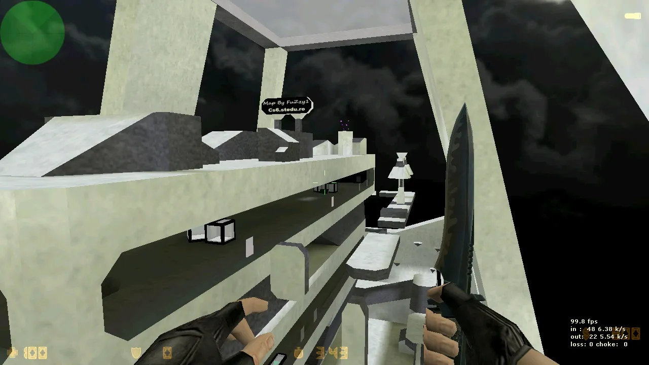 deathrun_fuzzy карта для CS 1.6: .nav для ботов, баланс сторон, оптимизация wpoly/epoly - скриншот 4