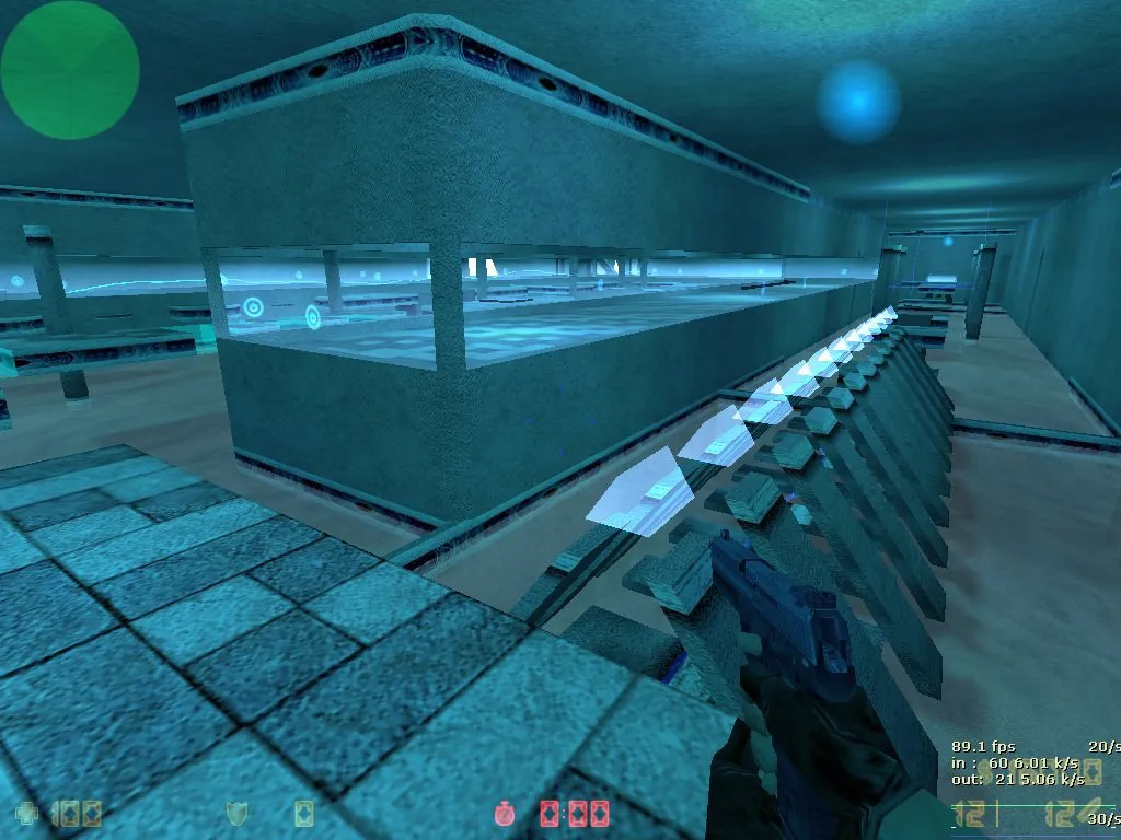 deathrun_duality_easy для CS 1.6: Deathrun-карта, точки, маршруты за T и CT, .nav и оптимизация - скриншот 2