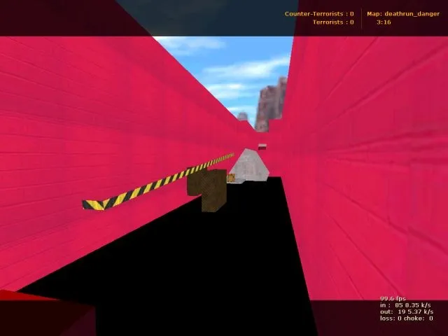 Загрузка карты deathrun_danger для CS 1.6: трамплины, ловушки, контрольные точки, .nav и оптимизация сервера - скриншот 3