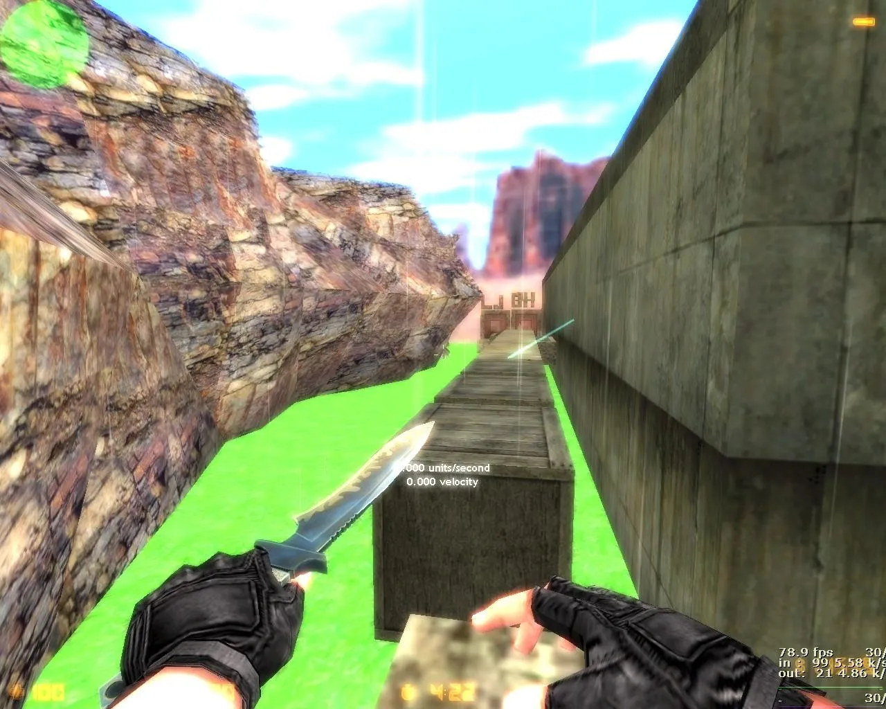 deathrun_bull3t_c1 для CS 1.6: ловушки, точки для бхопа, .nav и оптимизация карты - скриншот 4