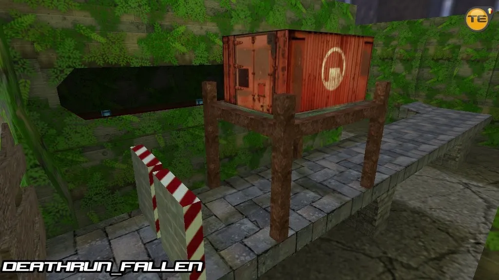 deathrun_fallen для CS 1.6: тактика за Т и КТ, точки, .nav, оптимизация и настройка ботов - скриншот 3