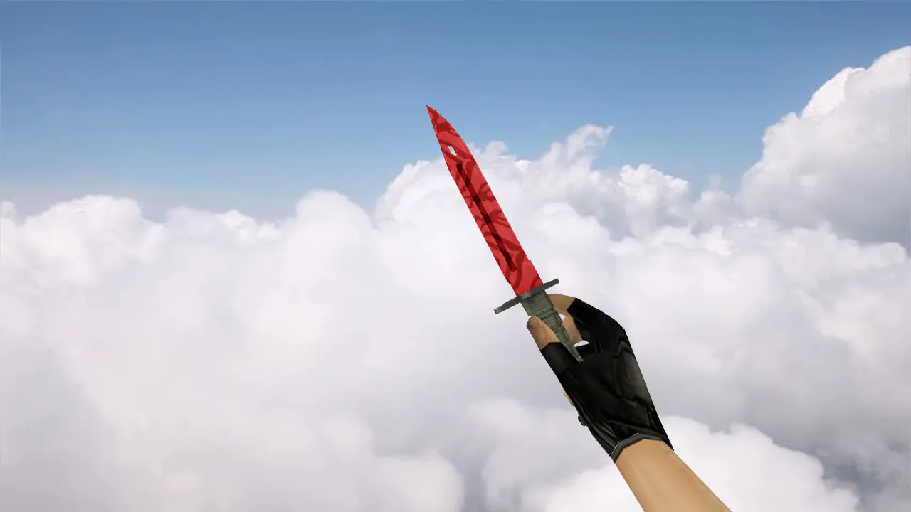 Модель ножа «Штык-нож Убийство» v_ для CS 1.6: p_ и w_ модели, звуки и анимация осмотра - скриншот 2