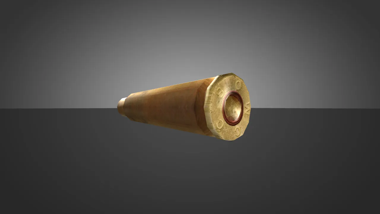 Модель «.50 Shell» для CS 1.6: v_/p_/w_ гильза, звуки, анимация осмотра и качество текстур - скриншот 1