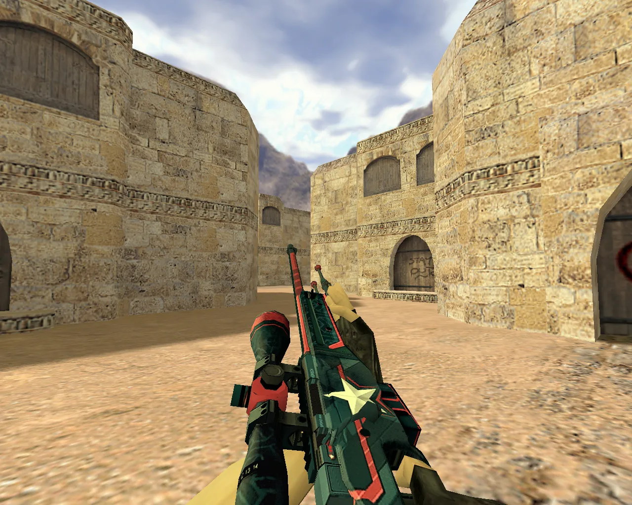 Модель «AWP Капитан удар» для CS 1.6: Качество и детализация - скриншот 2